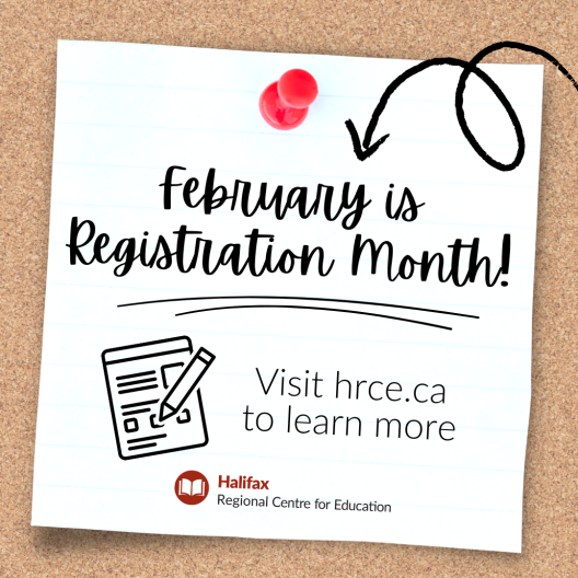 February is registration month. Spread the word!