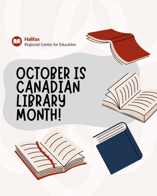 October is the Canadian Library Month