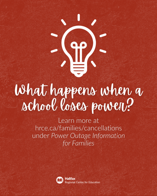 What happens when a school loses power?